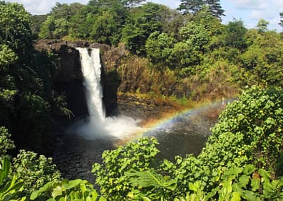 Rainbow Falls in Hilo.